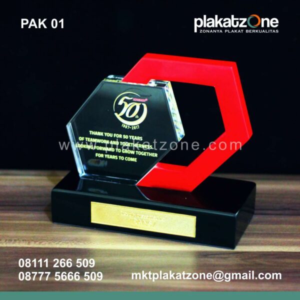 plakat akrilik konimex elegan