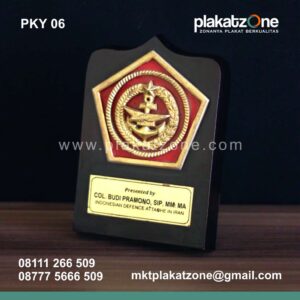 plakat kayu indonesian defense attache