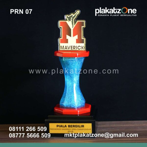 07-plakat-resin-piala-bergilir-maverick-taekwondo Plakat Resin Piala Bergilir Maverick Taekwondo