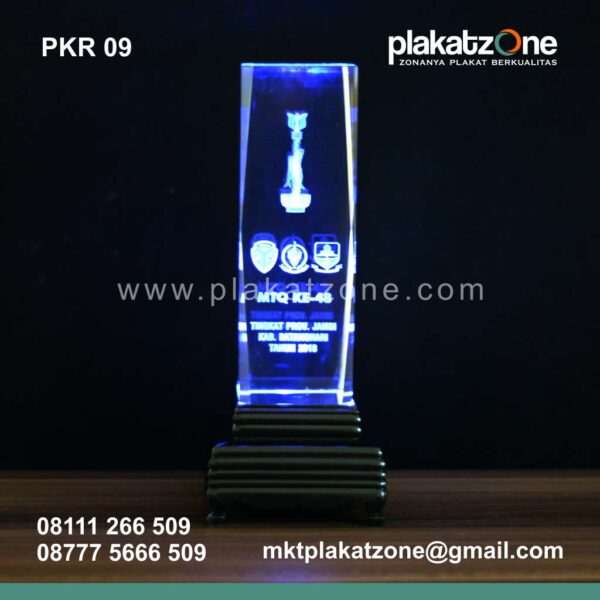 plakat kristal mtq provinsi jambi