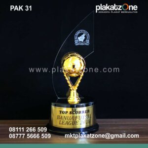 Plakat Akrilik Top Scorer Banua Futsal League