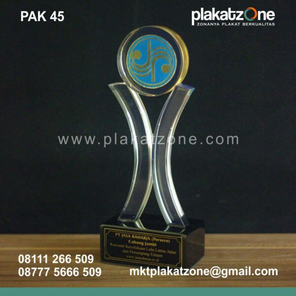 Plakat Akrilik PT Jasa Raharja Cabang Jambi