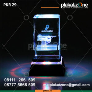 Plakat Kristal Rig SKK Migas