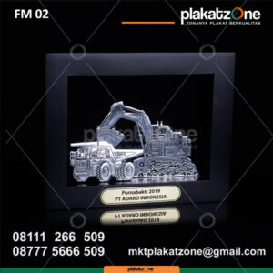 Custom Frame Gifts Kayu Souvenir PT Adaro Indonesia