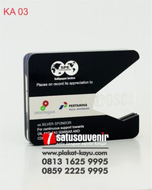 Plakat Ready Stock Kayu Akrilik Souvenir Kenang-Kenangan PT Pertamina